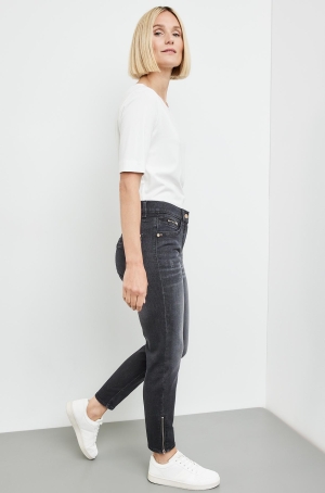 Gerry Weber női nadrág farmer cipzáros szárú,roncsolt