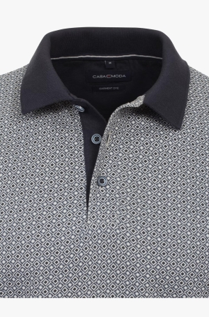 Casamoda férfi ingpulóver, gombos, galléros