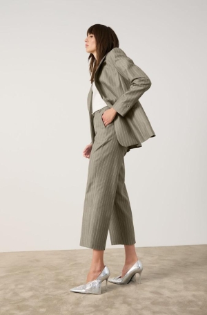 Taifun női blézer, karcsúsított, zsebpatnis, 1 gombos