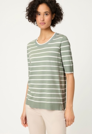 Olsen női felső, kereknyakú, rövidujjú