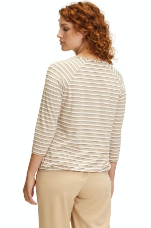 Betty Barclay női felső, 3/4-es ujjú, húzott nyakú