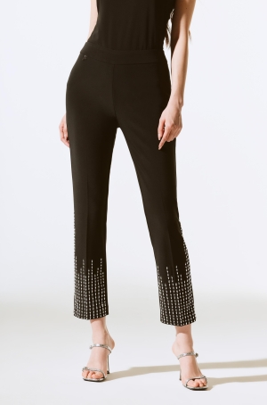 Joseph Ribkoff női nadrág, szárán köves, gumisderekú