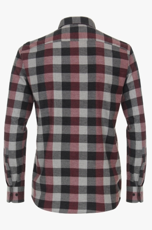 Casamoda férfi ing, casual fit, hosszúujjú,flanel