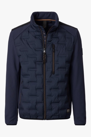 Casamoda férfi dzseki, steppelt, cipzáros