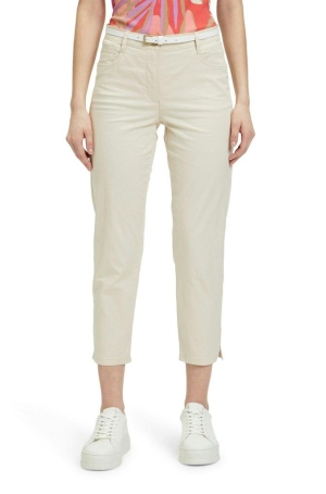 Betty Barclay női nadrág, öves, capry, hasított szár