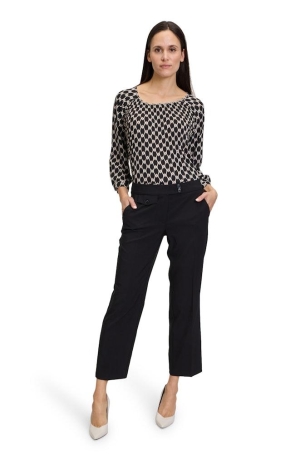 Betty Barclay női nadrág, svédzsebes, bő szár, élvasalt