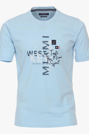 Casamoda férfi póló, rövidujjú, kereknyakú