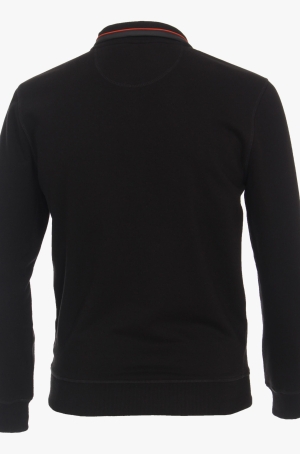 Casamoda férfi pulóver, cipzáros, galléros