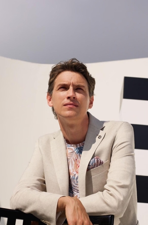 Digel férfi zakó modern fit,len