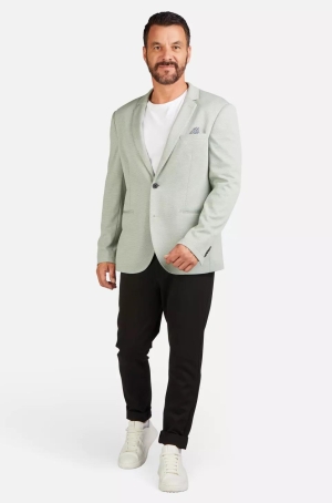 Calamar férfi zakó béleletlen,hátul duplasliccelt