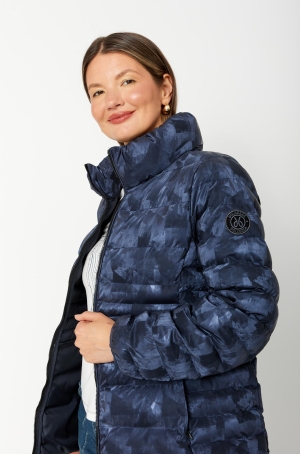 Dolcezza női dzseki steppelt,állónyakú,karcsúsított