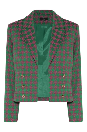 Tia női zakó, rövid fazon, ékszergombos