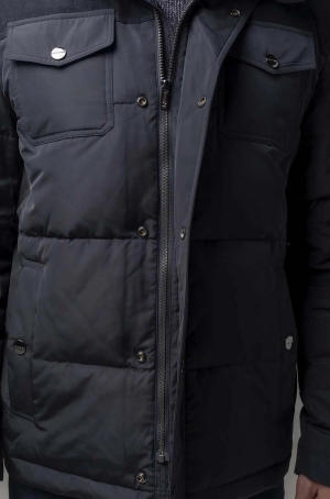 Pierre Cardin férfi dzseki szövet rátét,levehető kapucni