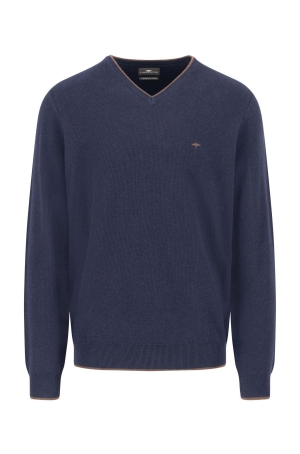 Fynch Hatton férfi pulóver, V-nyakú
