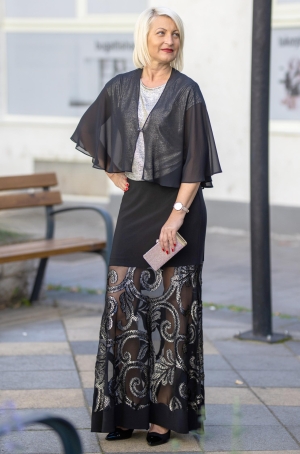 FRANK LYMAN női szoknya/hosszú, tüll bet/