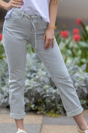 Rosner női nadrág farmer capri