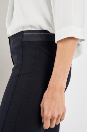 Gerry Weber női nadrág hátúl gumisderekú,derékpánton lurexcsíkkal