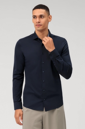 Olymp férfi ing, hosszúujjú, body fit, elasztikus