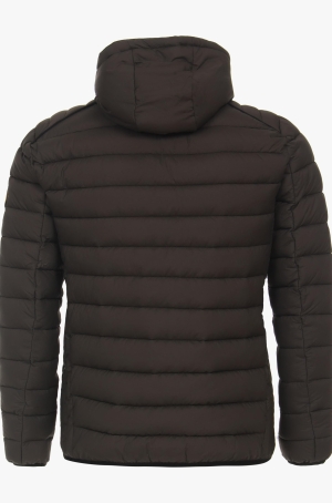 Casamoda férfi dzseki, steppelt, kapucnis