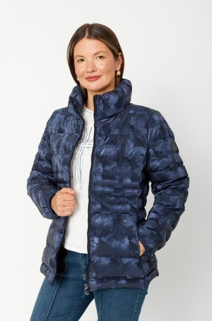 Dolcezza női dzseki steppelt,állónyakú,karcsúsított