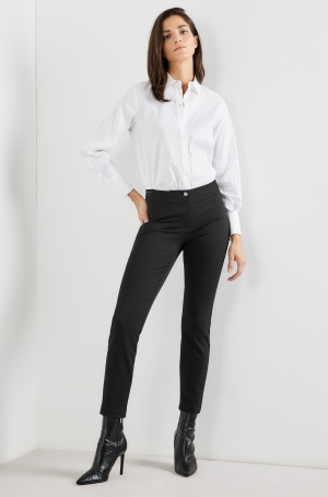 Gerry Weber női nadrág hátúl gumisderekú,derékpánton lurexcsíkkal