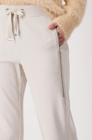 Monari női nadrág oldalt cipzáros,kötős derekú,sávoly