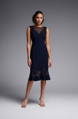 Josepf Ribkoff női ruha ujjatlan,alul-felül tüll betétes