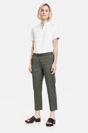 Gerry Weber női nadrág svédzsebes,öves,capry