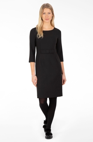 Apart női ruha 3/4-es ujjú,masnis