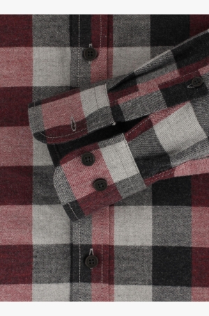 Casamoda férfi ing, casual fit, hosszúujjú,flanel