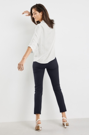 Gerry Weber női nadrág hátúl gumisderekú,derékpánton lurexcsíkkal