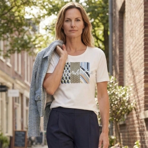 Betty Barclay női felső, rövidujjú, kereknyakú