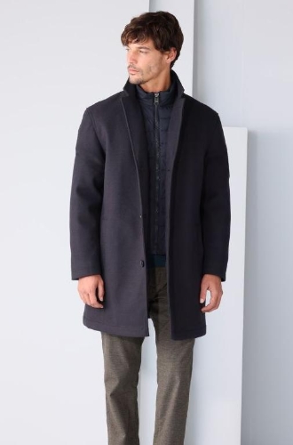 Pierre Cardin férfi kabát szövet,rövid,futureflex,kicipzározható szélfogóval