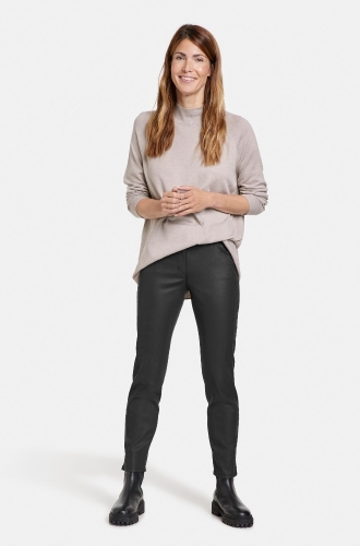 Nadrág - Gerry Weber női nadrág bőrhatású,5 zsebes